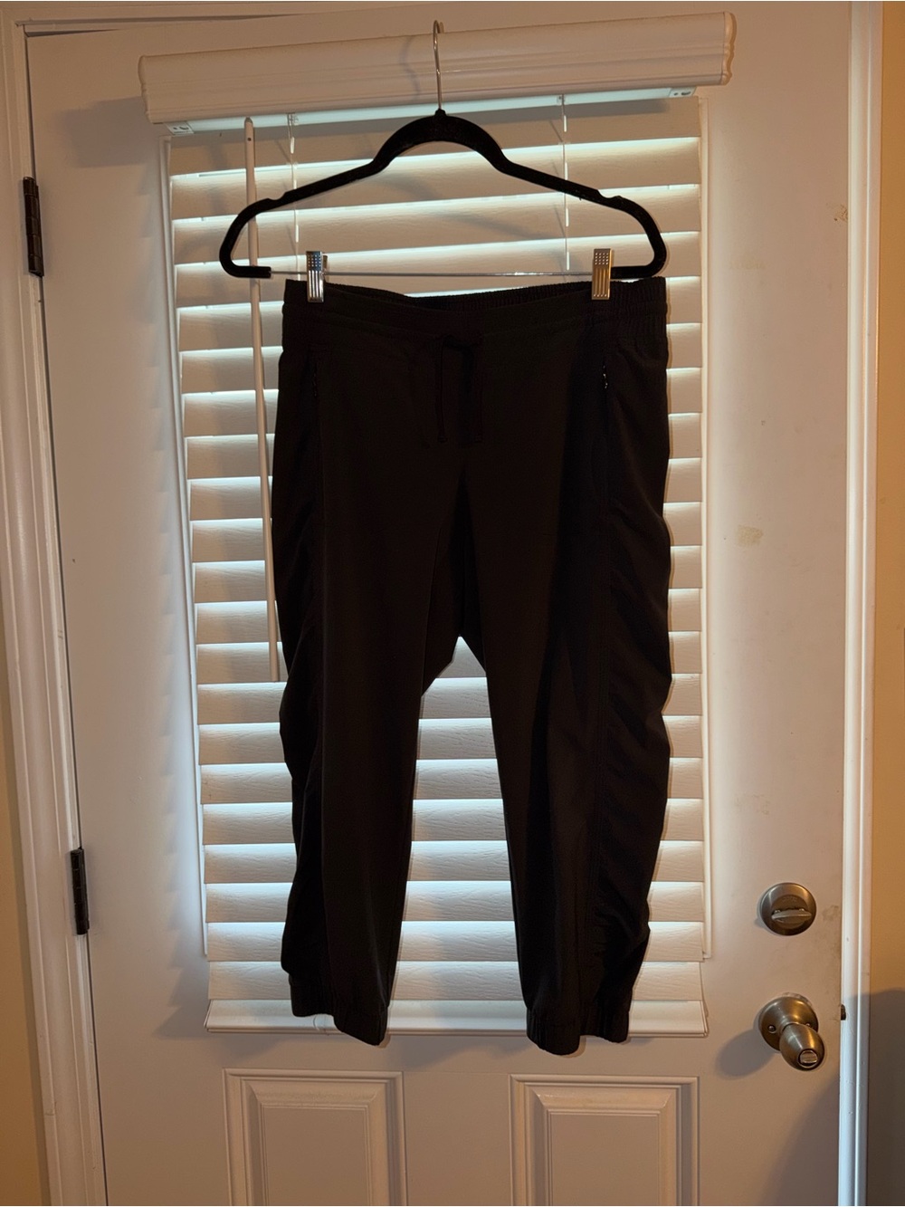 Athleta Black Drawstring Jogger Pants